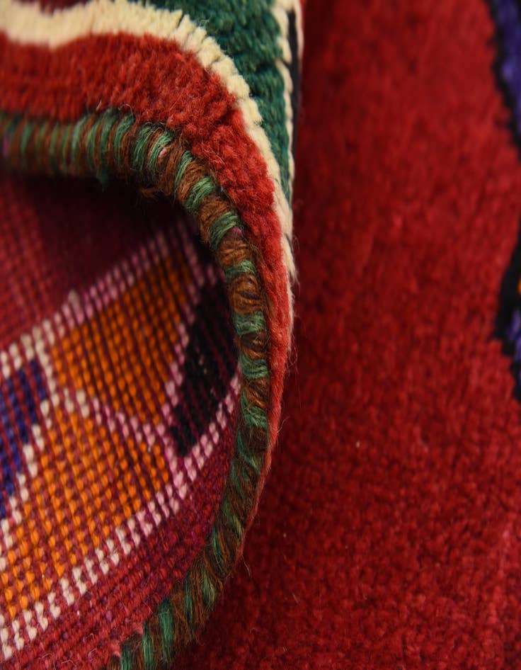 Detail image of  3' 8 x 5' 3  Hand Knotted Ghashghaei Persian Wool Rug