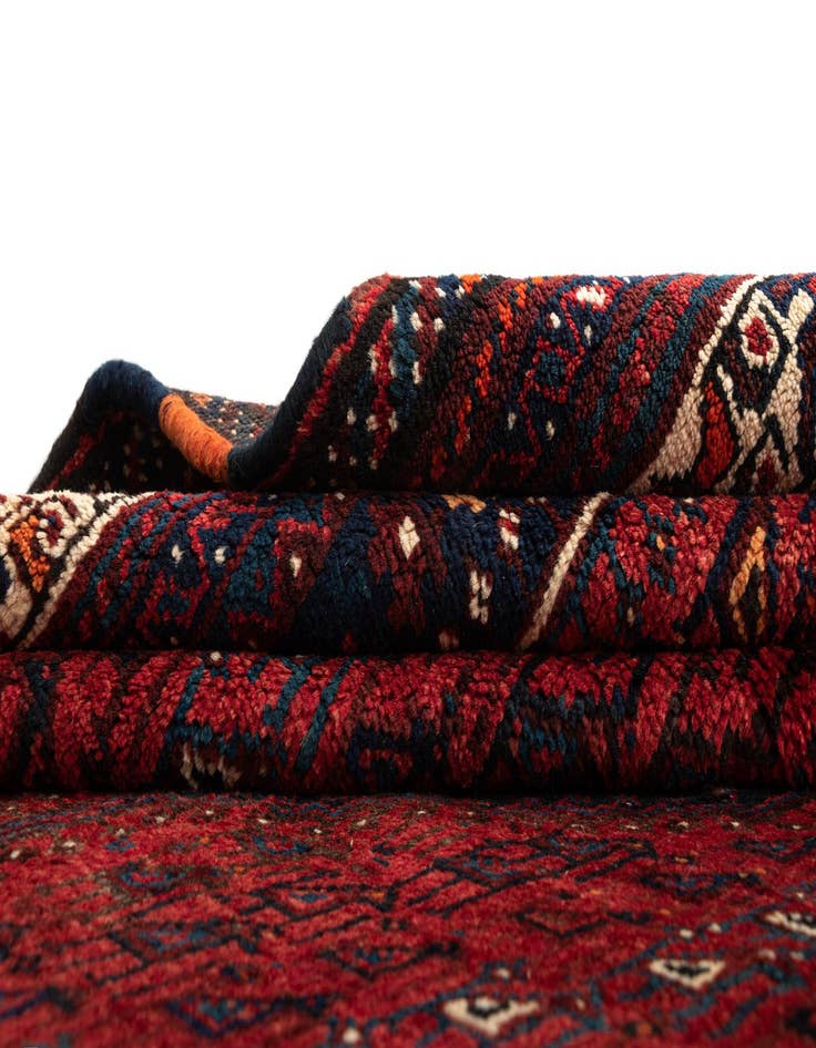 Detail image of  5' 3 x 6' 10 Ghashghai Wool Rug