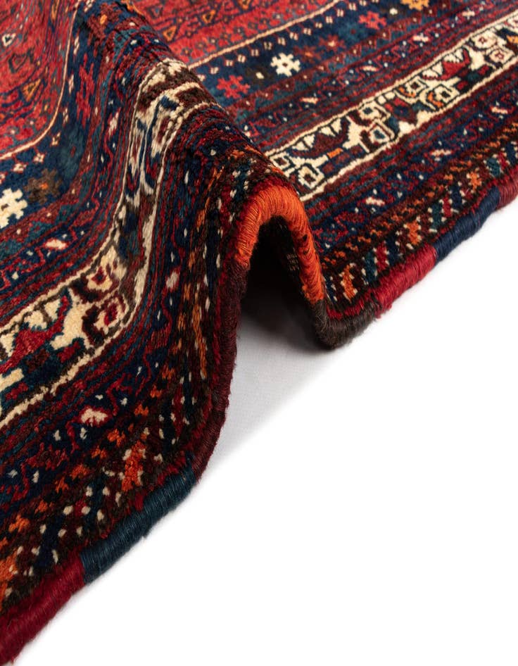 Detail image of  5' 3 x 6' 10 Ghashghai Wool Rug
