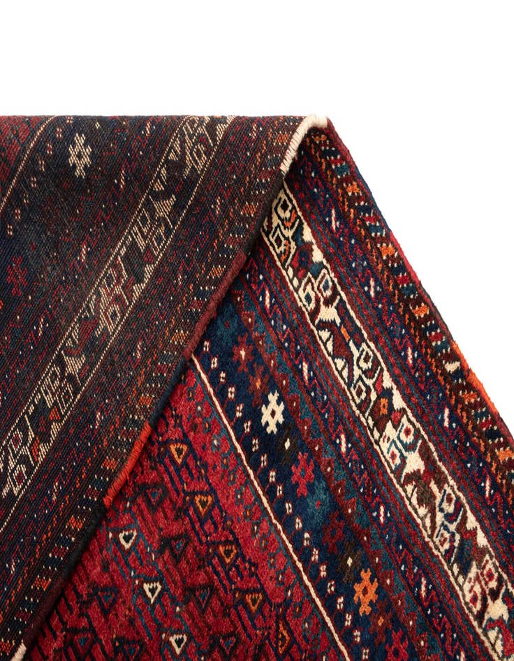 Detail image of  5' 3 x 6' 10 Ghashghai Wool Rug