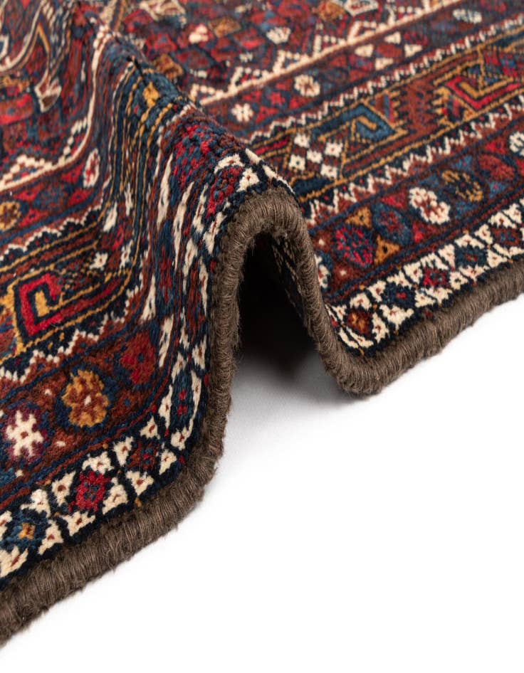 Detail image of  5' 6 x 6' 9 Ghashghai Wool Rug