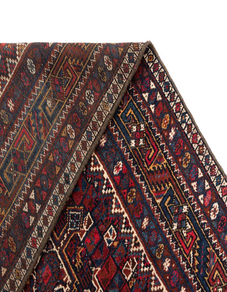 Detail image of  5' 6 x 6' 9 Ghashghai Wool Rug