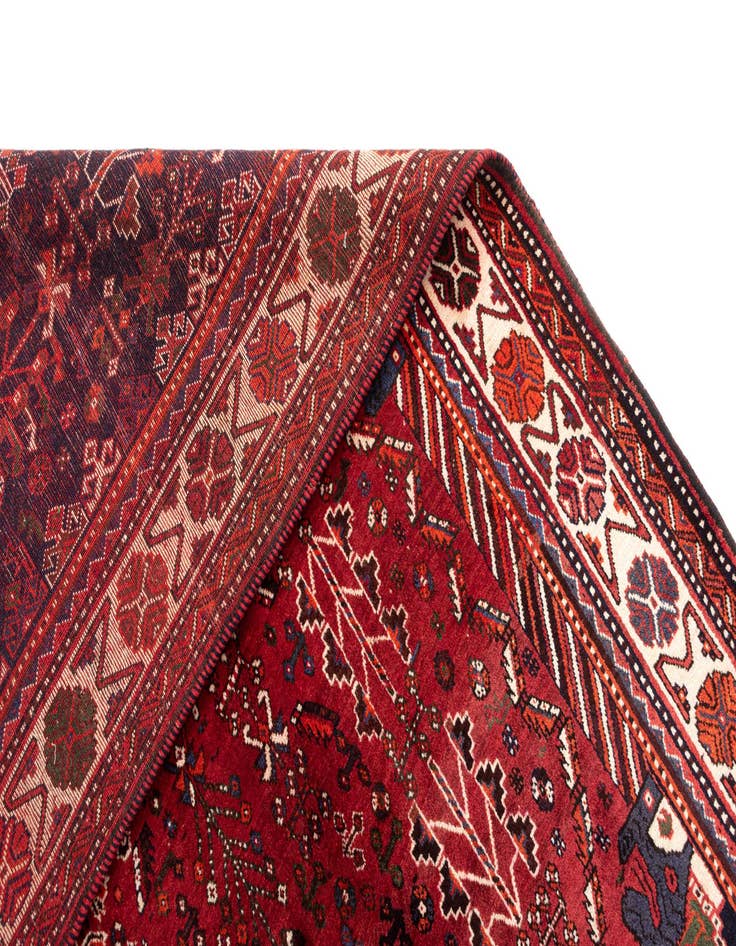 Detail image of  7' x 10' 6 Ghashghai Wool Rug