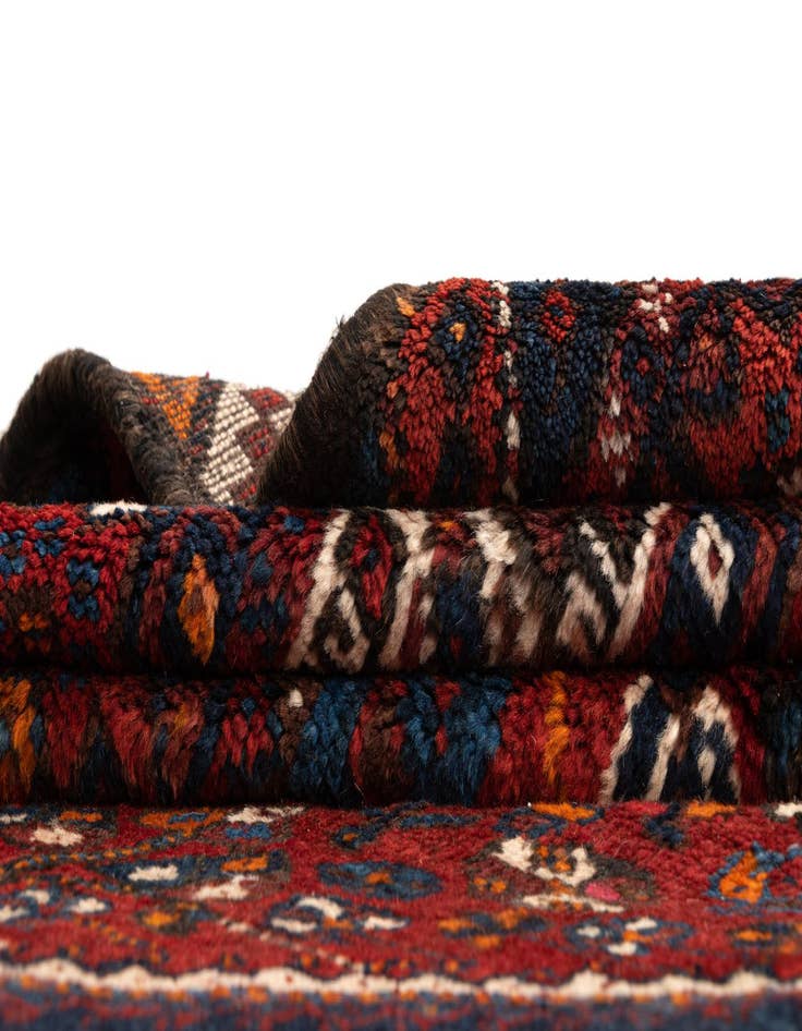 Detail image of  7' 2 x 10' 6 Ghashghai Wool Rug