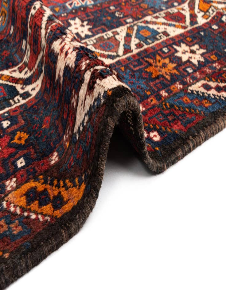 Detail image of  7' 2 x 10' 6 Ghashghai Wool Rug