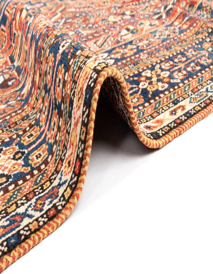 Detail image of  6' 3 x 10' 6 Ghashghai Wool Rug