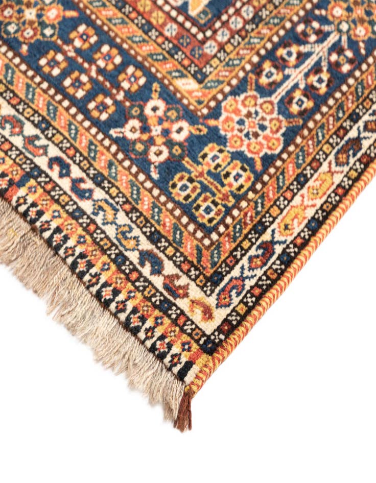 Detail image of  6' 3 x 10' 6 Ghashghai Wool Rug