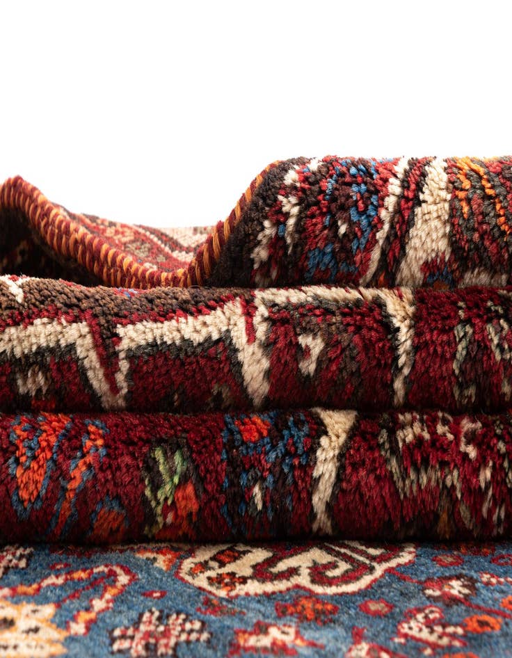 Detail image of  5' 5 x 8' 5 Ghashghai Wool Rug