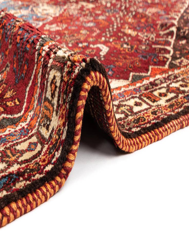 Detail image of  5' 5 x 8' 5 Ghashghai Wool Rug