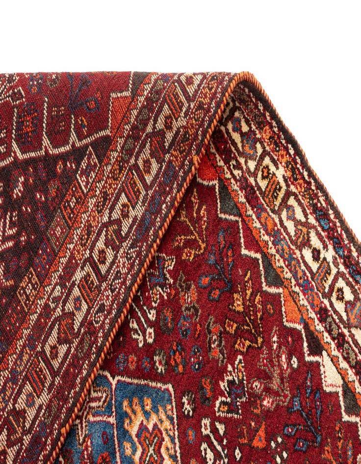 Detail image of  5' 5 x 8' 5 Ghashghai Wool Rug