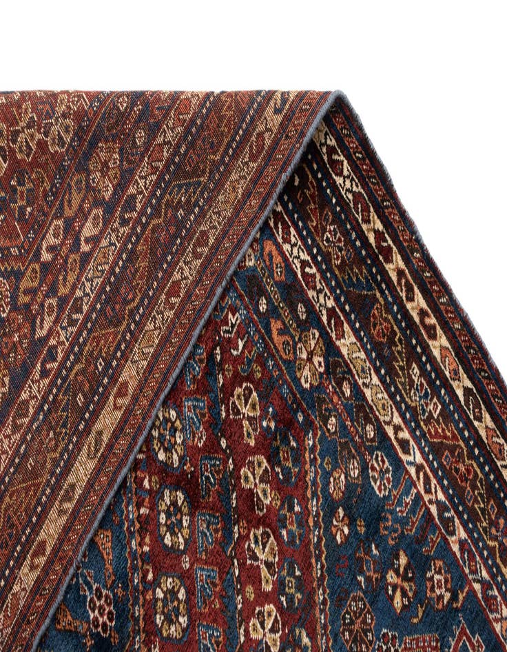Detail image of  4' 9 x 6' 5 Ghashghai Wool Rug