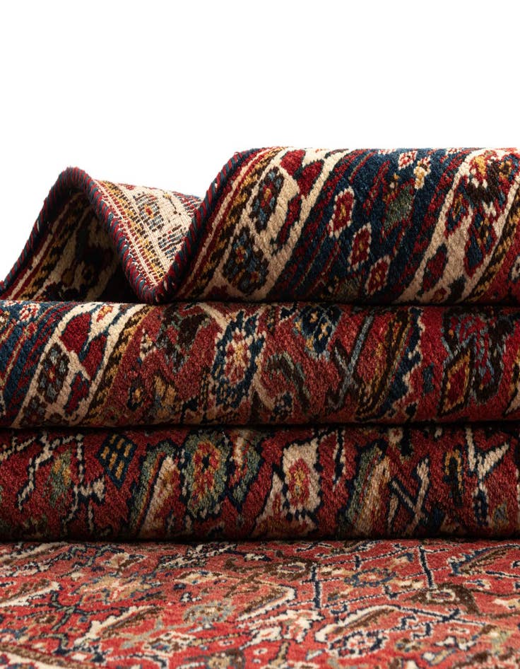 Detail image of  5' 3 x 8' 6 Ghashghai Wool Rug