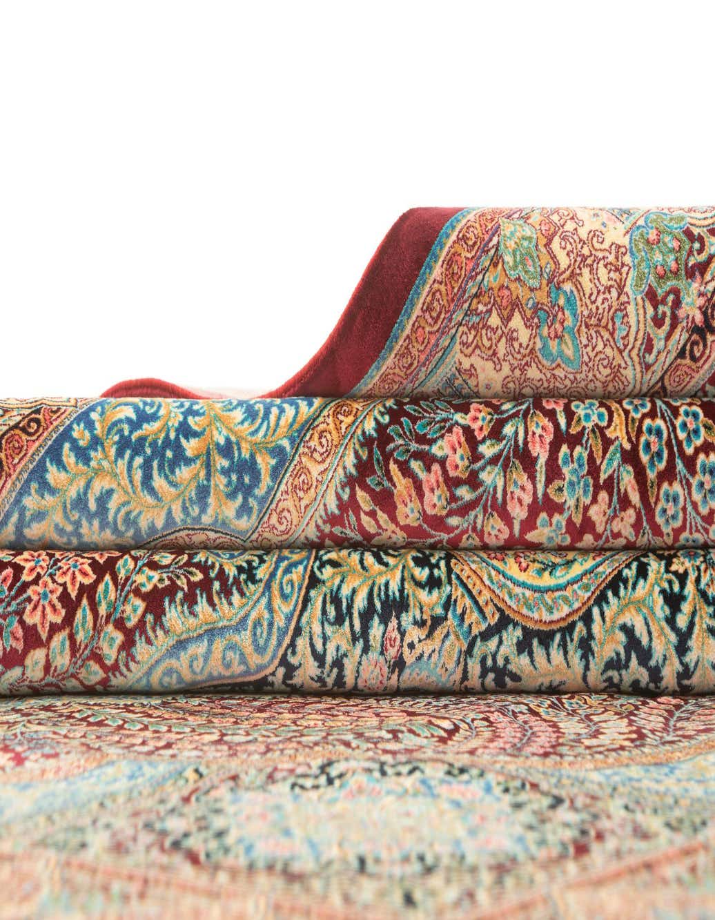 Primary image  4' 4 x 6' 4 Ghom Design Rug