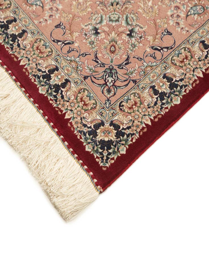 Detail image of  7' 11 x 11' 1 Ghom Design Rug