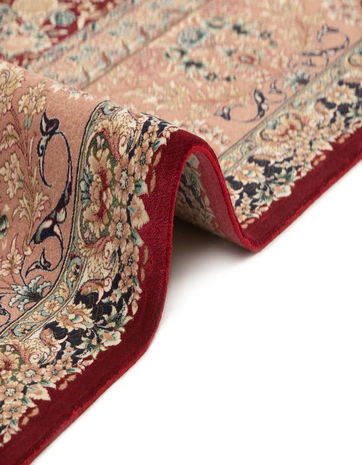 Detail image of  7' 11 x 11' 1 Ghom Design Rug