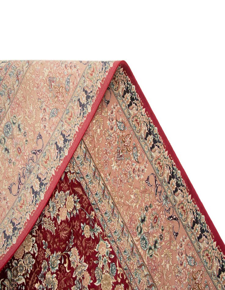 Detail image of  7' 11 x 11' 1 Ghom Design Rug