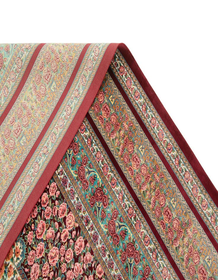 Detail image of  6' 6 x 9' 7 Ghom Design Rug