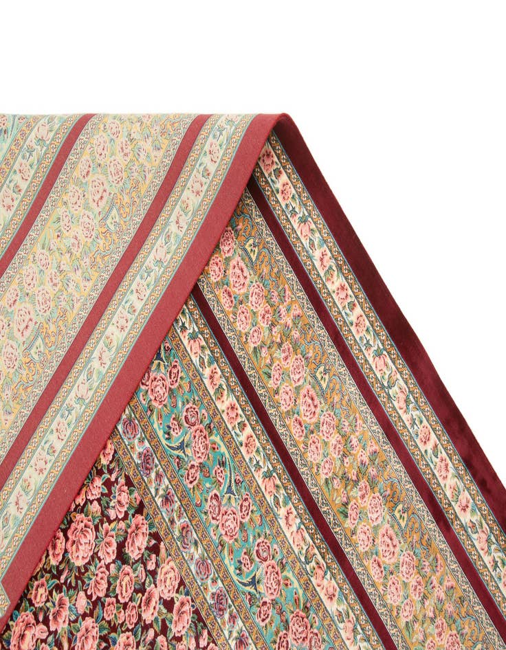 Detail image of  6' 6 x 9' 8 Ghom Design Rug