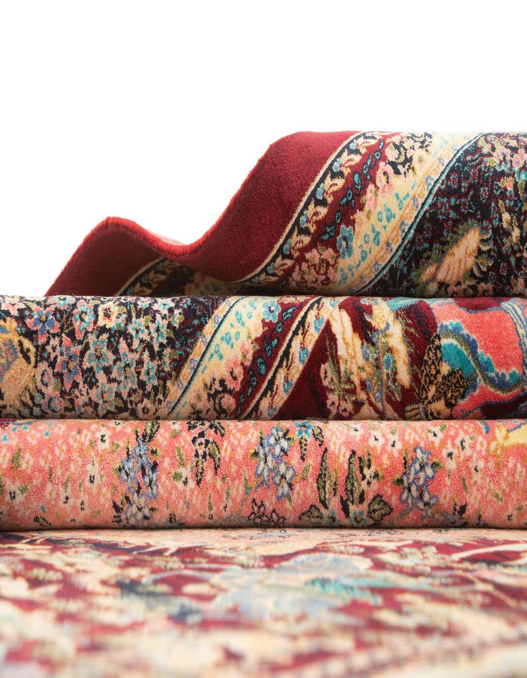 Primary image  4' 4 x 6' 4 Ghom Design Rug