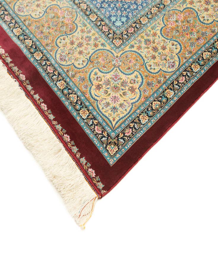 Detail image of  6' 6 x 9' 8 Ghom Design Rug