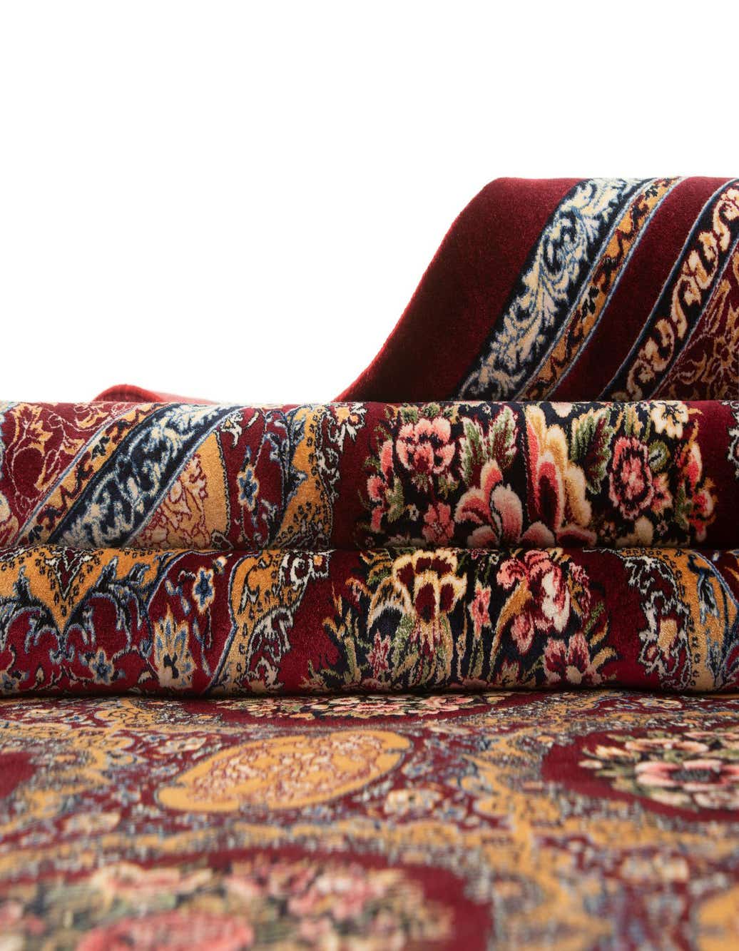 Primary image  6' 6 x 9' 7 Ghom Design Rug