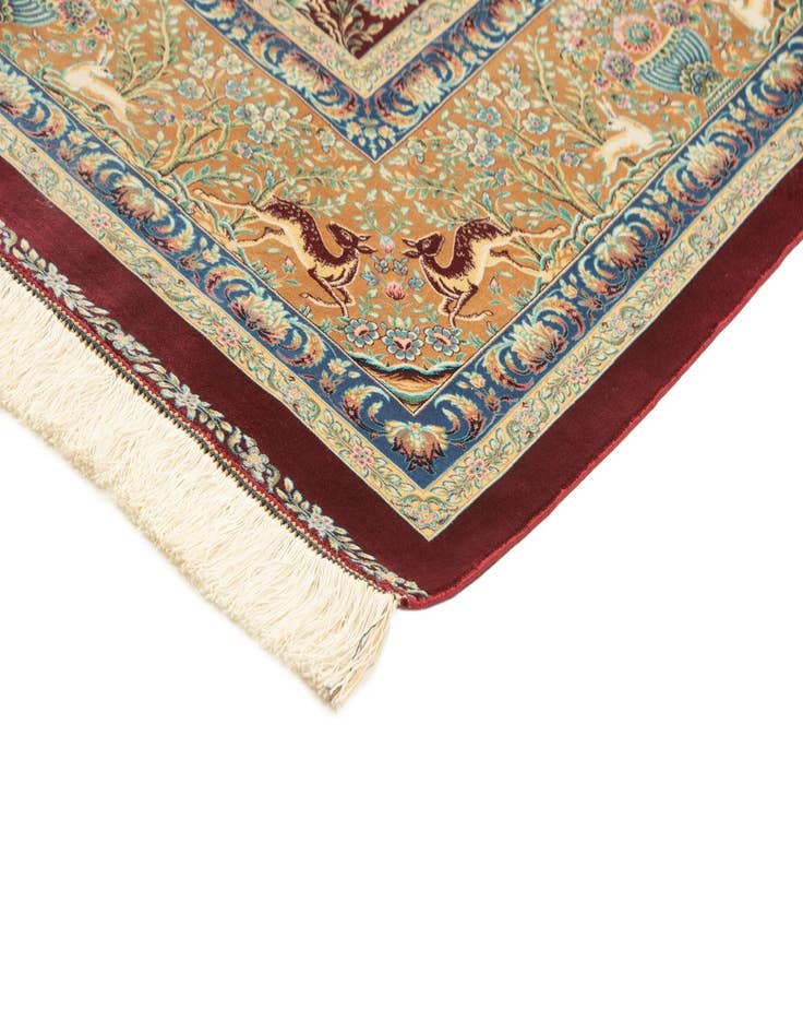 Detail image of  6' 6 x 9' 7 Ghom Design Rug