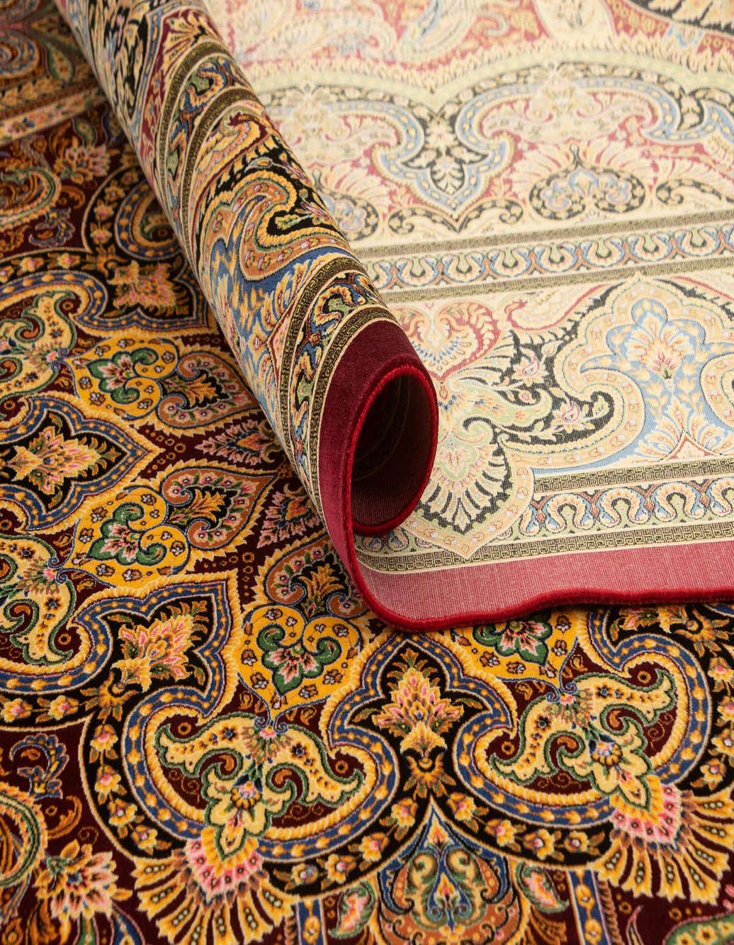 Primary image  6' 5 x 9' 7 Ghom Design Rug