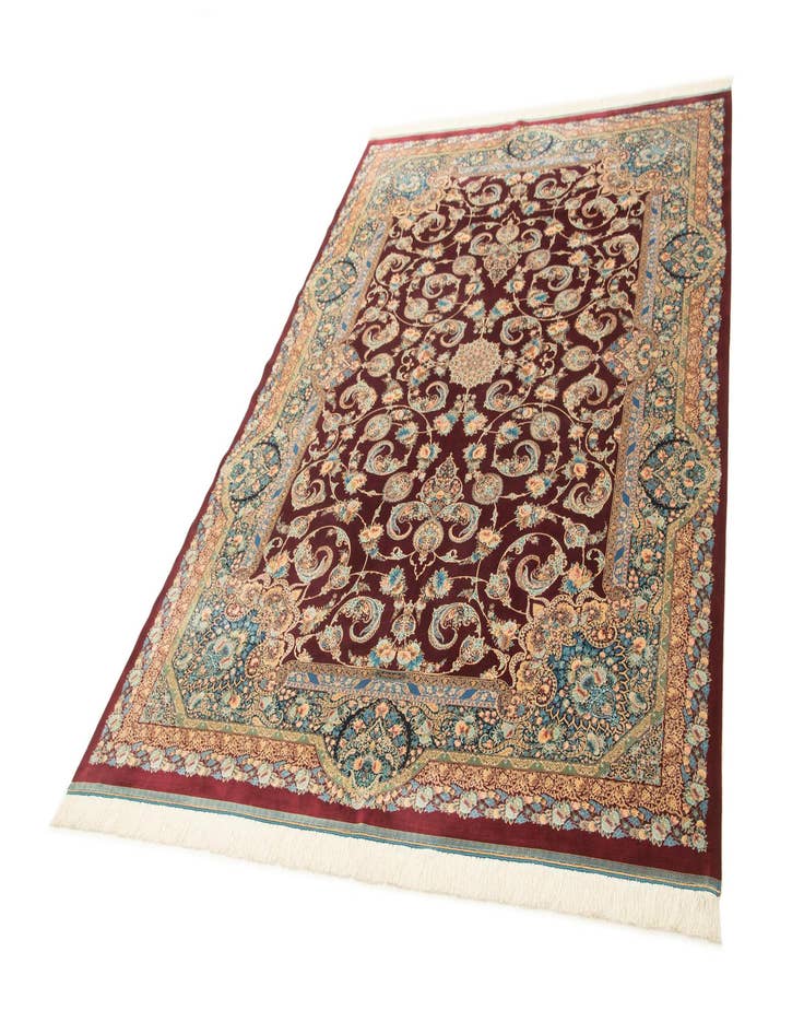 Detail image of  6' 6 x 9' 7 Ghom Design Rug