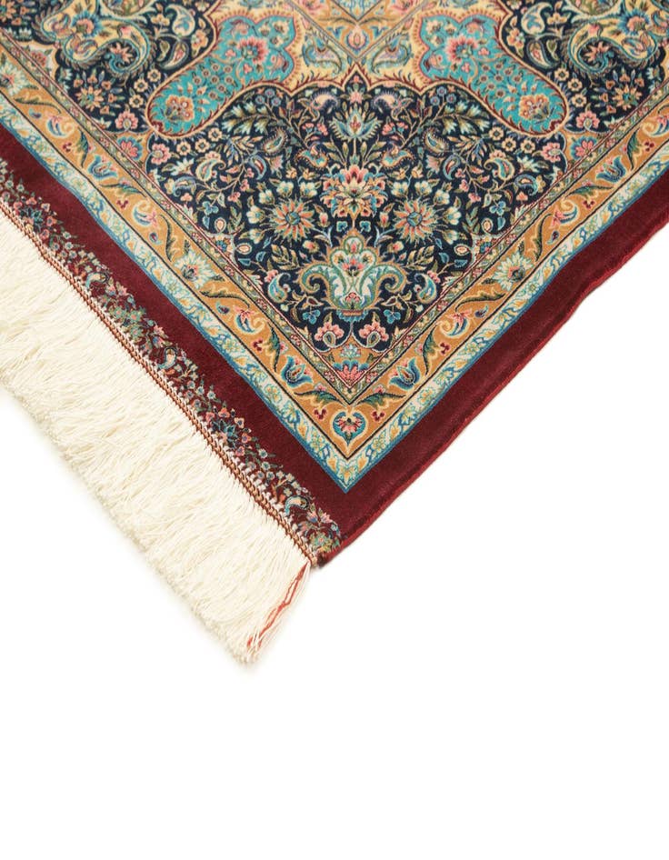 Detail image of  6' 6 x 9' 7 Ghom Design Rug