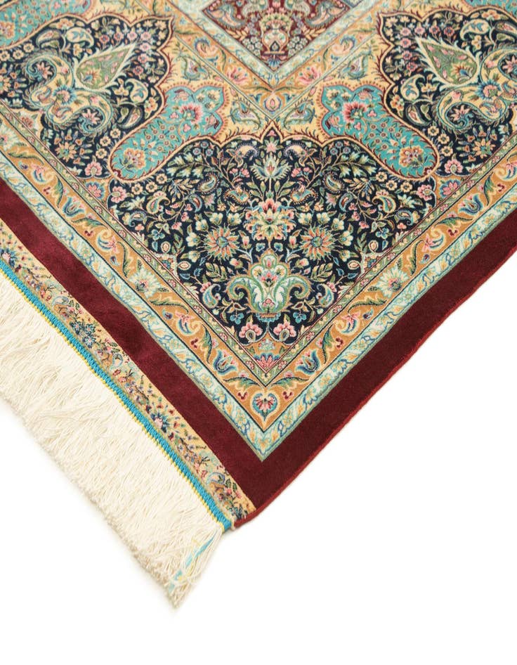 Detail image of  6' 6 x 9' 7 Ghom Design Rug