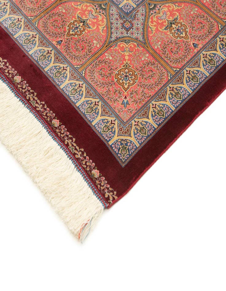 Detail image of  6' 6 x 9' 8 Ghom Design Rug