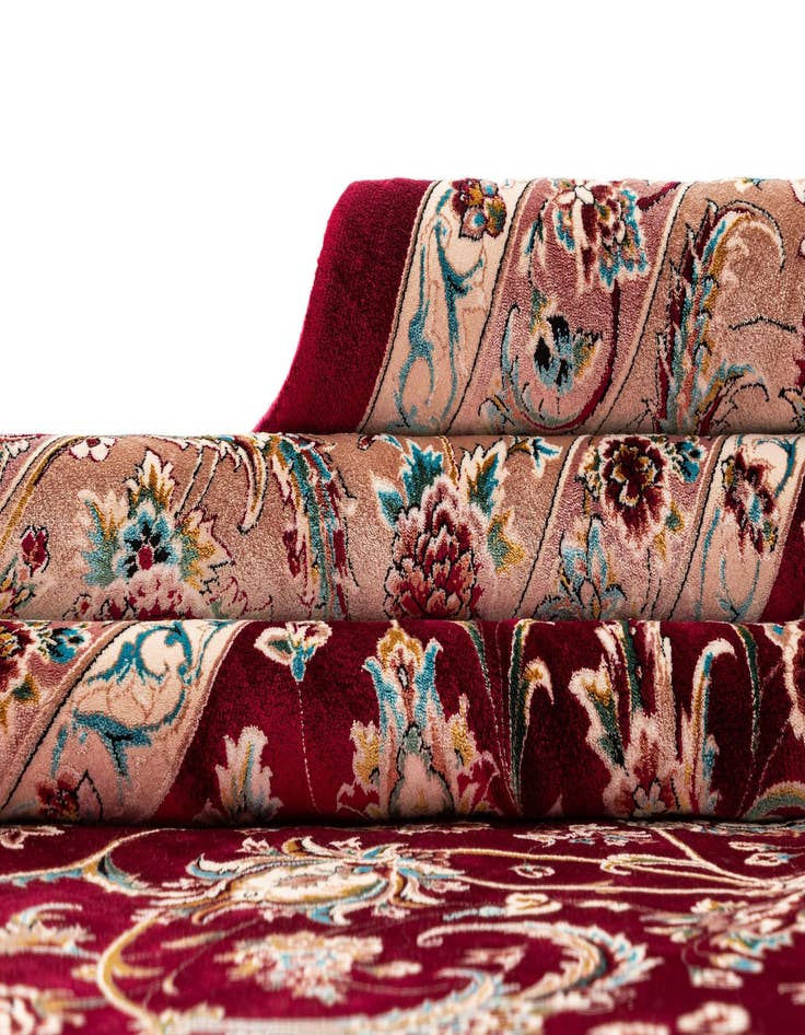 Detail image of  8' 2 x 11' 6 Ghom Design Rug