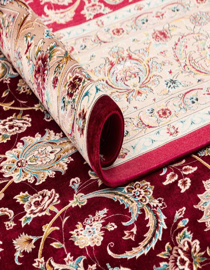 Detail image of  8' 2 x 11' 6 Ghom Design Rug