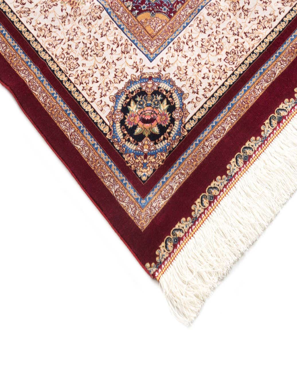 Primary image  6' 7 x 9' 10 Ghom Design Rug