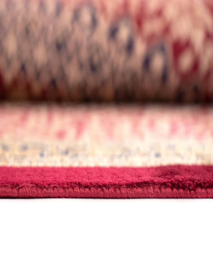 Detail image of  6' 6 x 9' 9 Ghom Silk Rug