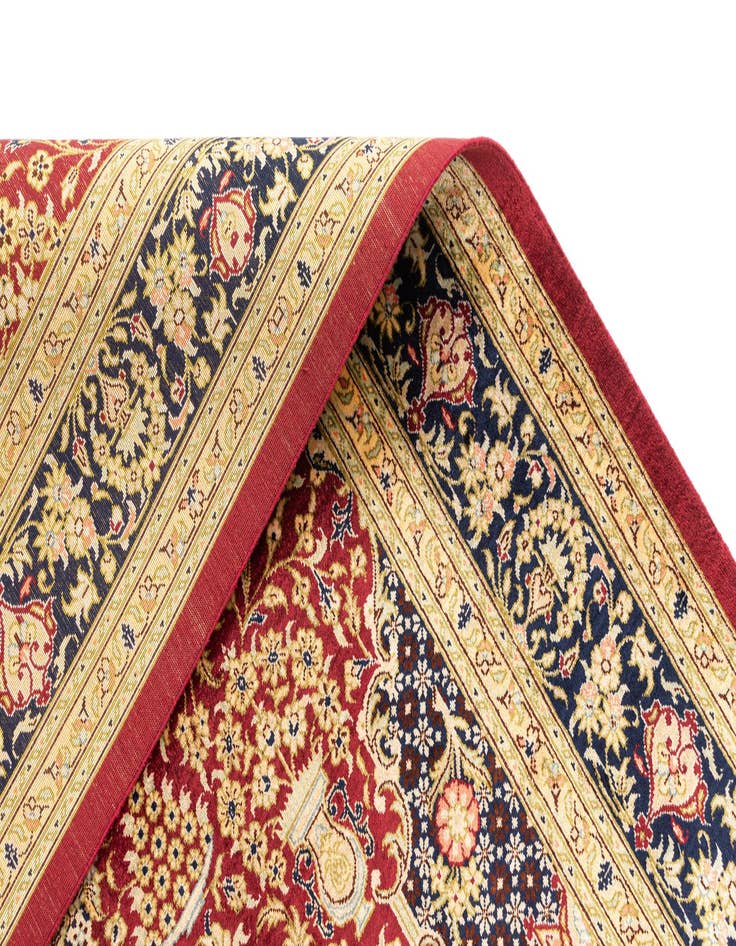 Detail image of  3' 2 x 4' 10 Ghom Silk Rug