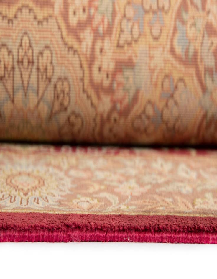 Detail image of  2' 7 x 4' 2 Ghom Silk Rug