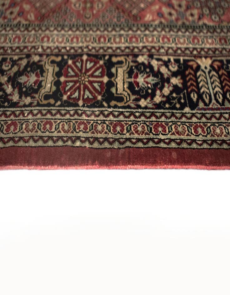 Detail image of  2' 7 x 3' 10 Ghom Silk Rug
