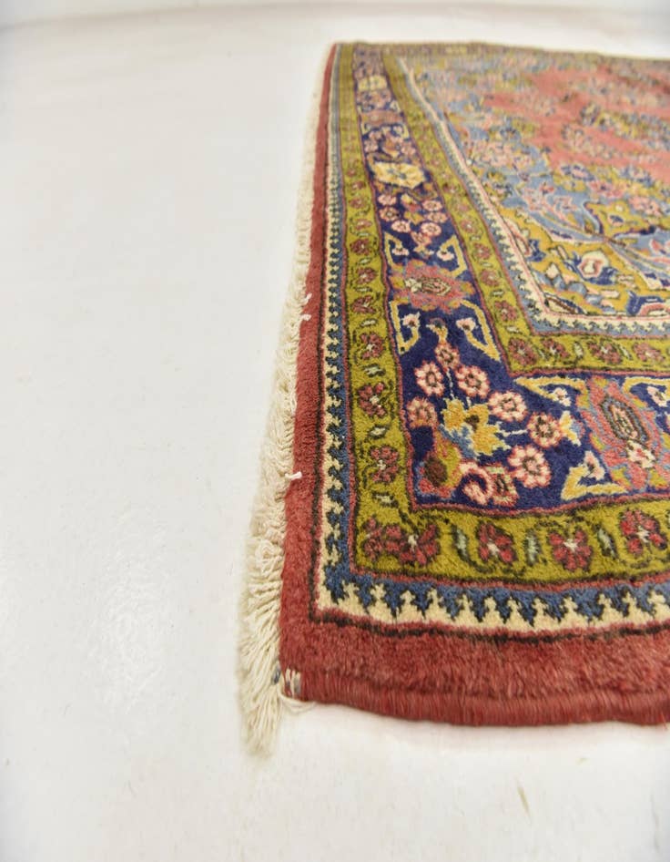 Detail image of 6' 9 x 10' Hand Knotted Golpayegan Persian Wool Rug