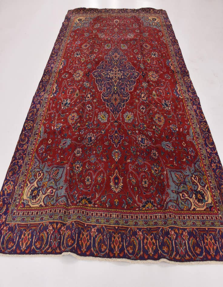 Detail image of  8' 10 x 12' 3  Hand Knotted Golpayegan Persian Wool Rug