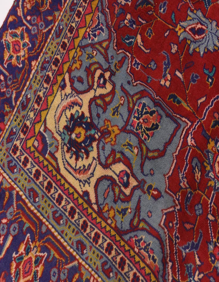 Detail image of  8' 10 x 12' 3  Hand Knotted Golpayegan Persian Wool Rug