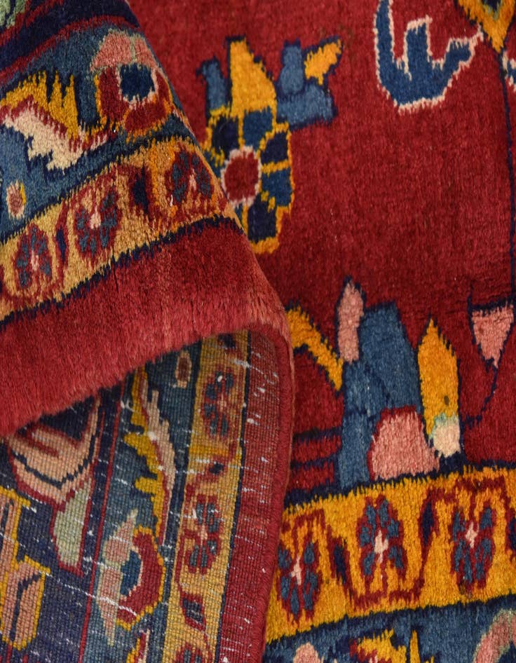 Detail image of 7' 10 x 10' 10 Hand Knotted Golpayegan Persian Wool Rug