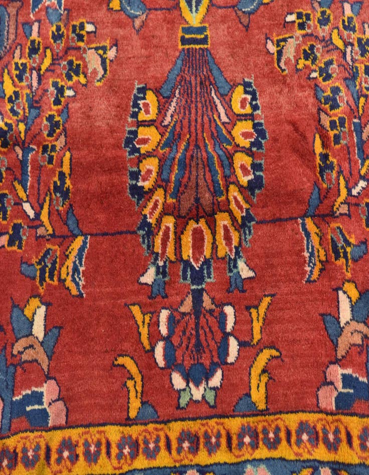 Detail image of 7' 10 x 10' 10 Hand Knotted Golpayegan Persian Wool Rug