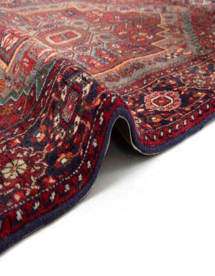 Detail image of  3' 7 x 4' 9  Hand Knotted Goltuk Persian Wool Rug