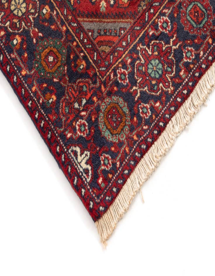 Detail image of  3' 7 x 4' 9  Hand Knotted Goltuk Persian Wool Rug