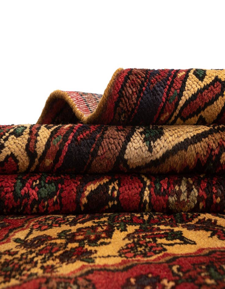 Detail image of  6' 8 x 10' 3 Hamedan Wool Rug