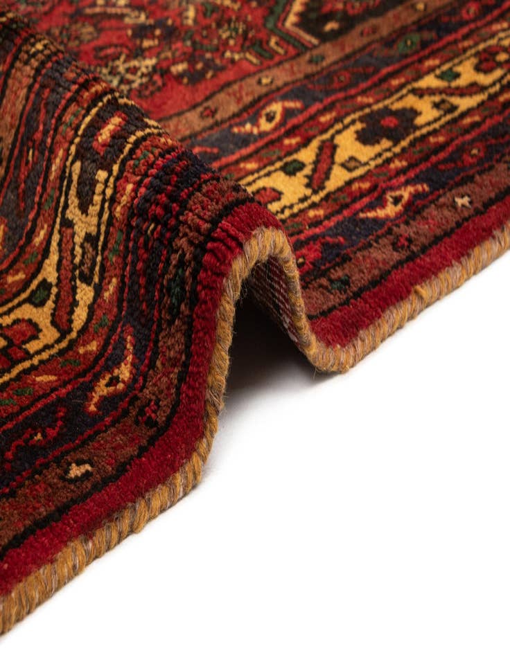 Detail image of  6' 8 x 10' 3 Hamedan Wool Rug