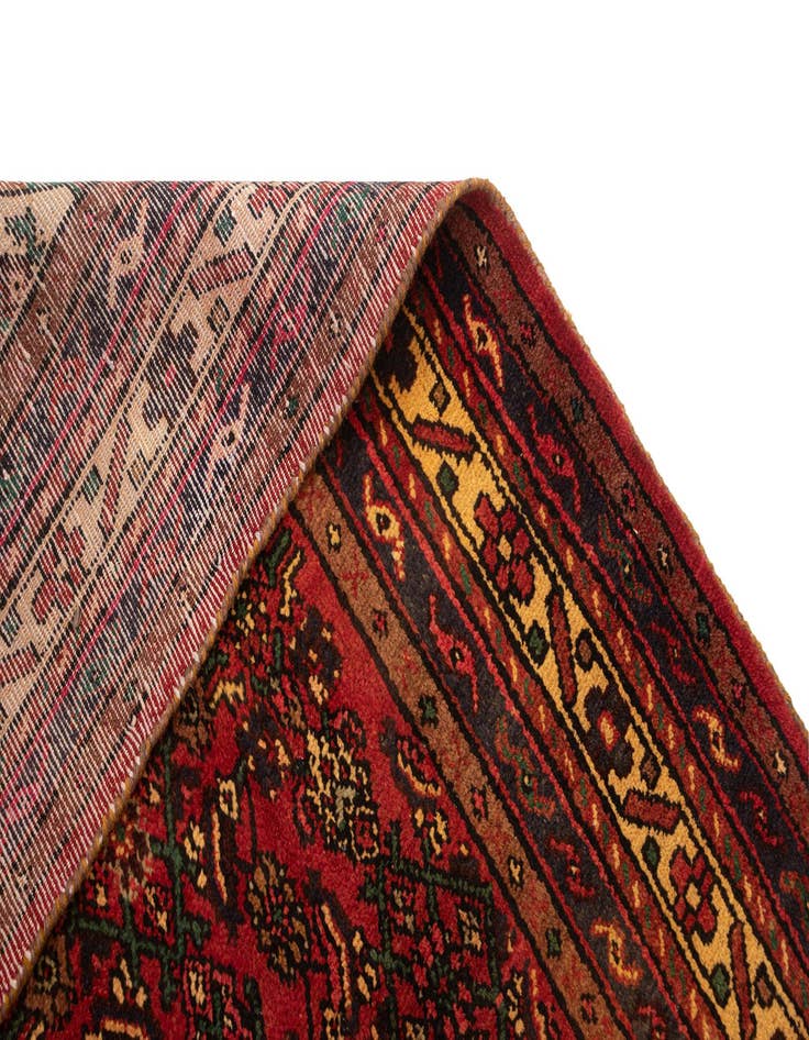 Detail image of  6' 8 x 10' 3 Hamedan Wool Rug