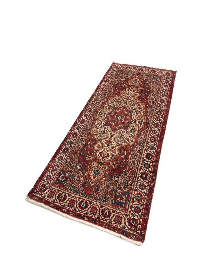 Detail image of  5' 7 x 10' Hamedan Wool Rug