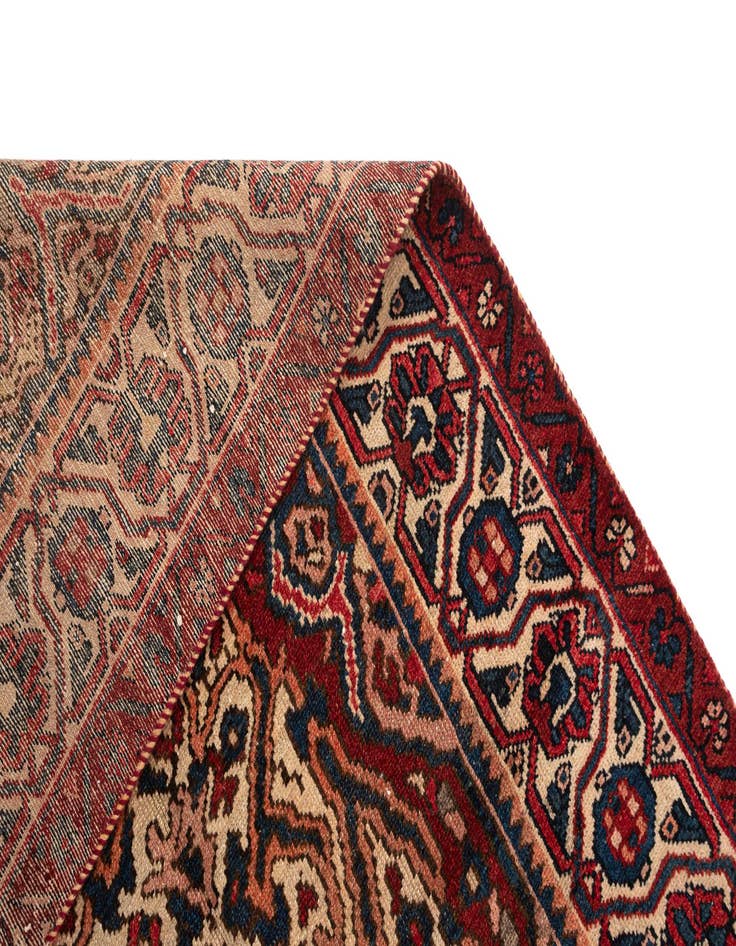 Detail image of  5' 7 x 10' Hamedan Wool Rug